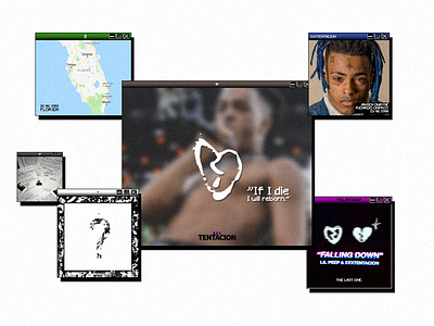 XXXTENTATION design flaling down flat design floride photoshop xxx xxxtentation