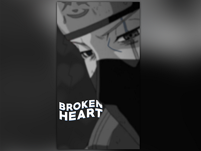 broken heart black and white blue broken heart design 2d flat design photoshop