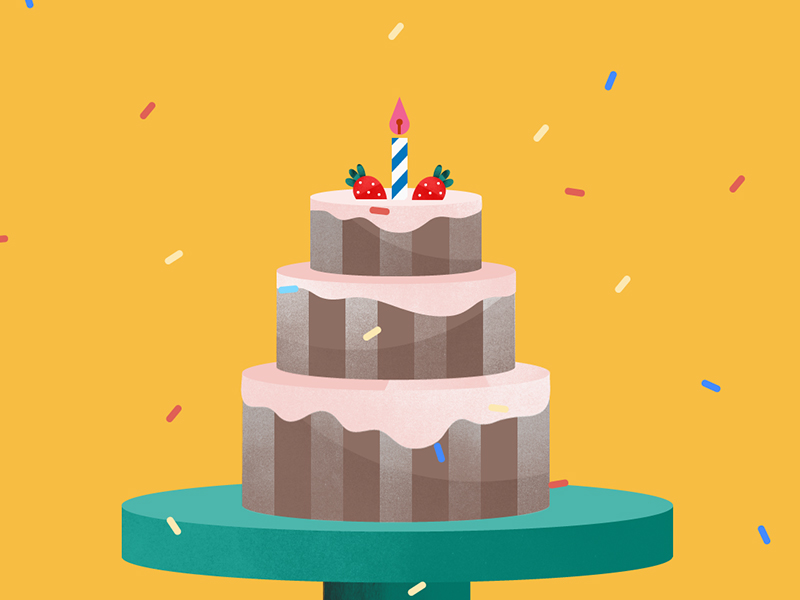 Birthday Google Calendar by Maya Stepien on Dribbble