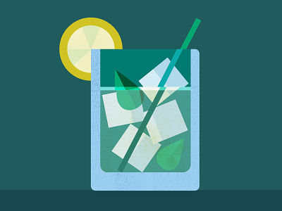 Mojito drink illustration mojito