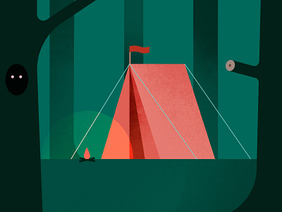 Google Calendar | Camping camping google calendar illustration