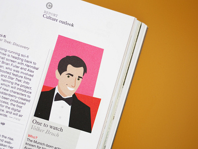 Monocle 99 | Portraits editorial illustration monocle portrait