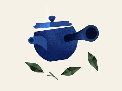 Japanese Tea: Kyusu green tea illustration japan kyusu sencha tea teapot