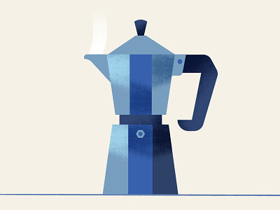 Coffee | Moka Pot cafe coffee illustration moka