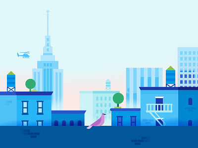Google Pay | BigCityscape | Day app architecture buildings city google google pay illustration