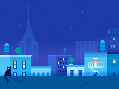 Google Pay | BigCityscape | Night app architecture buildings city cityscape google google pay illustration