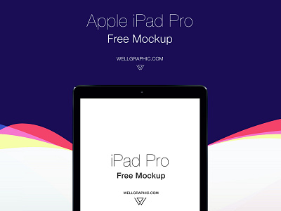 Brand new Apple iPad Pro Mockup PSD