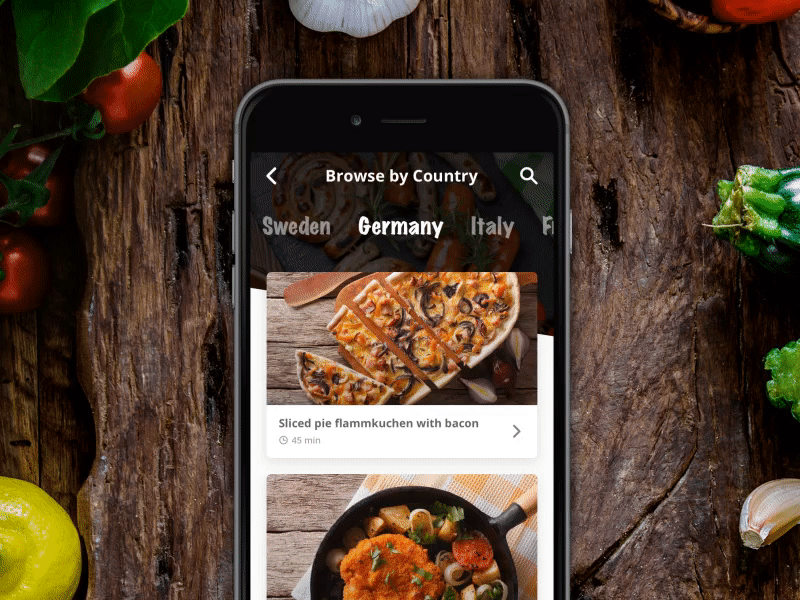 Foodiscover - Browse by Country