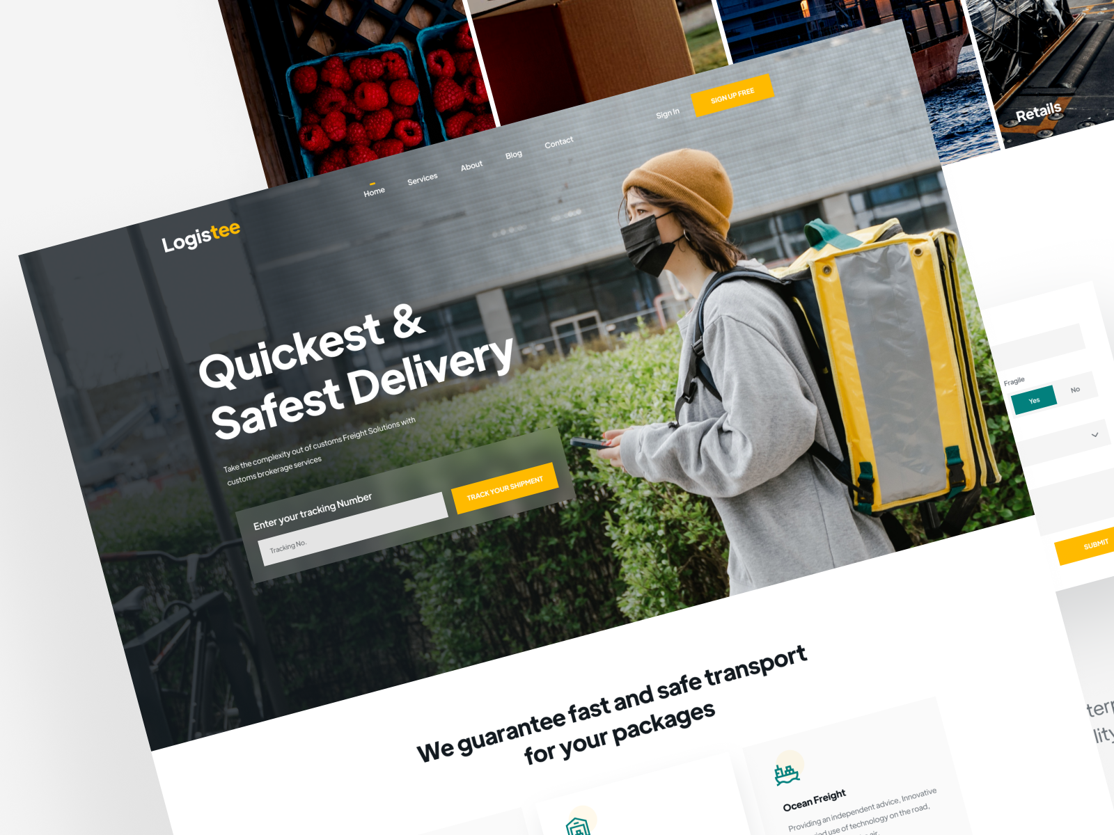 Courier Designs, Themes, Templates And Downloadable Graphic Elements On ...