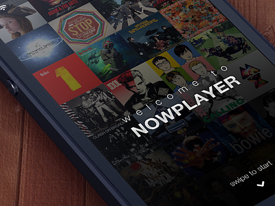 Welcome to NowPlayer app ios iphone misecia music nowplayer ui ux