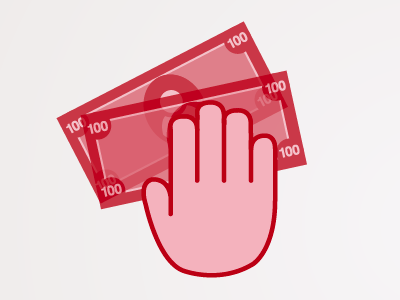 Dolla Dolla Bills finances icon illustration money