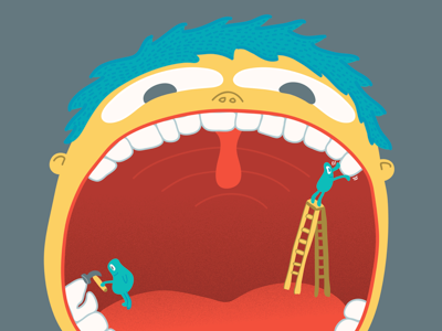 Final Teeth People dentist illustration wisdom teeth