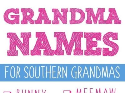 The Best Grandma Names By Tulamama On Dribbble