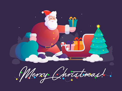 MERRY CHRISTMAS & HAPPY NEW YEAR 2020 celebration design christmas card design holiday inspiration design holidays card ideal design illustration