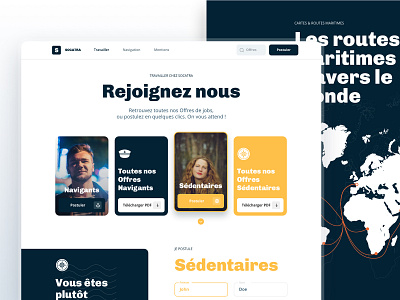 Socatra, The Last French Shipowner - Webdesign