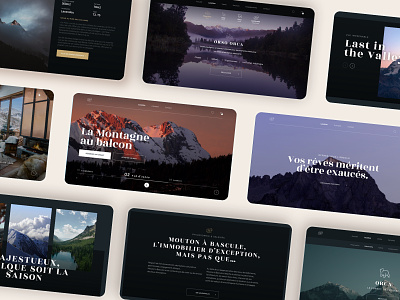 Luxury Chalets - Webdesign - French Alps