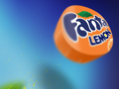 Fanta Lemon Poster