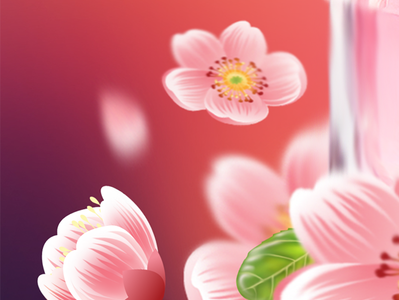 Blossom Perfume Poster