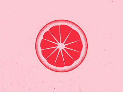 Pink Lemonade 2d colorful flat design gradient illustration lemon logo pink rough sketch