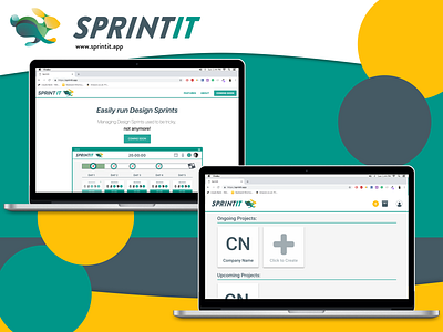 Sprintit App - Genesis Challenge branding dashboard design google graduate sprint sprint methodology ui ux web design website