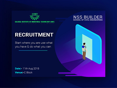 NSS Builders Recruitment Poster