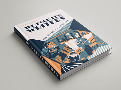 Cover book book design vector illustration