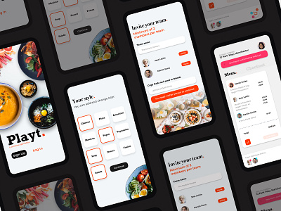 Food App UI / UX with User Testing