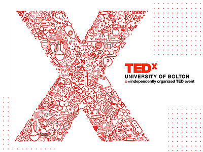 TEDx University Branding Design brand design brand identity branding branding design illustration logo ted ted talks tedx typography vector