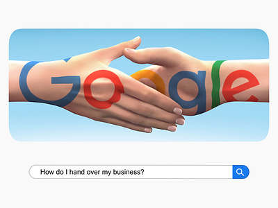 How Do I Hand Over My Business? business conceptual conceptual illustration design digital editorial editorial illustration google google doodle illustration illustrator procreate realism