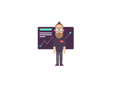 Trends Illustration freebie freebies guy with glasses trends