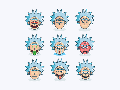 Rickmojis