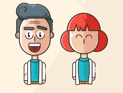 Character Design avatar avatar icons character character design professor vector