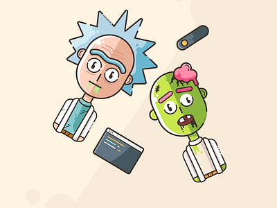 Rick Avatar & Zombie