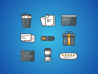 Miscellaneous Icons Free coffe free freebee freebies gift icons illustrations reviews web browser