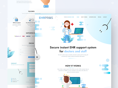 Landing Page EHR Pros