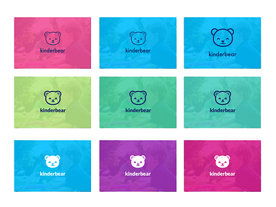 Kinderbear Logo branding logos