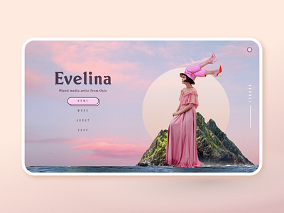Evelina Portfolio web design