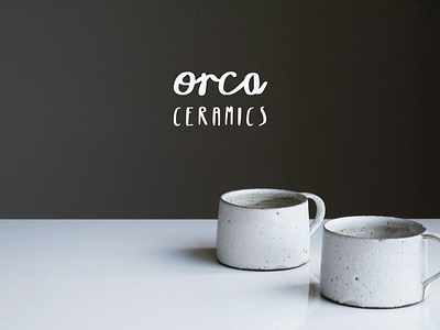 Orca Ceramics branding