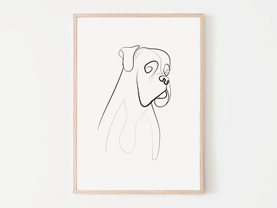 Caline: Mastiff illustration