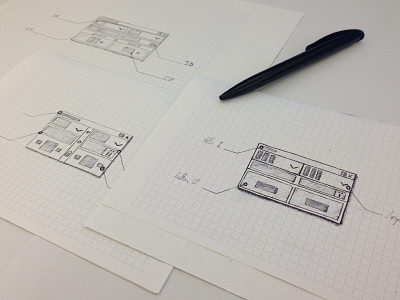 Wireframes black process ux white wireframes