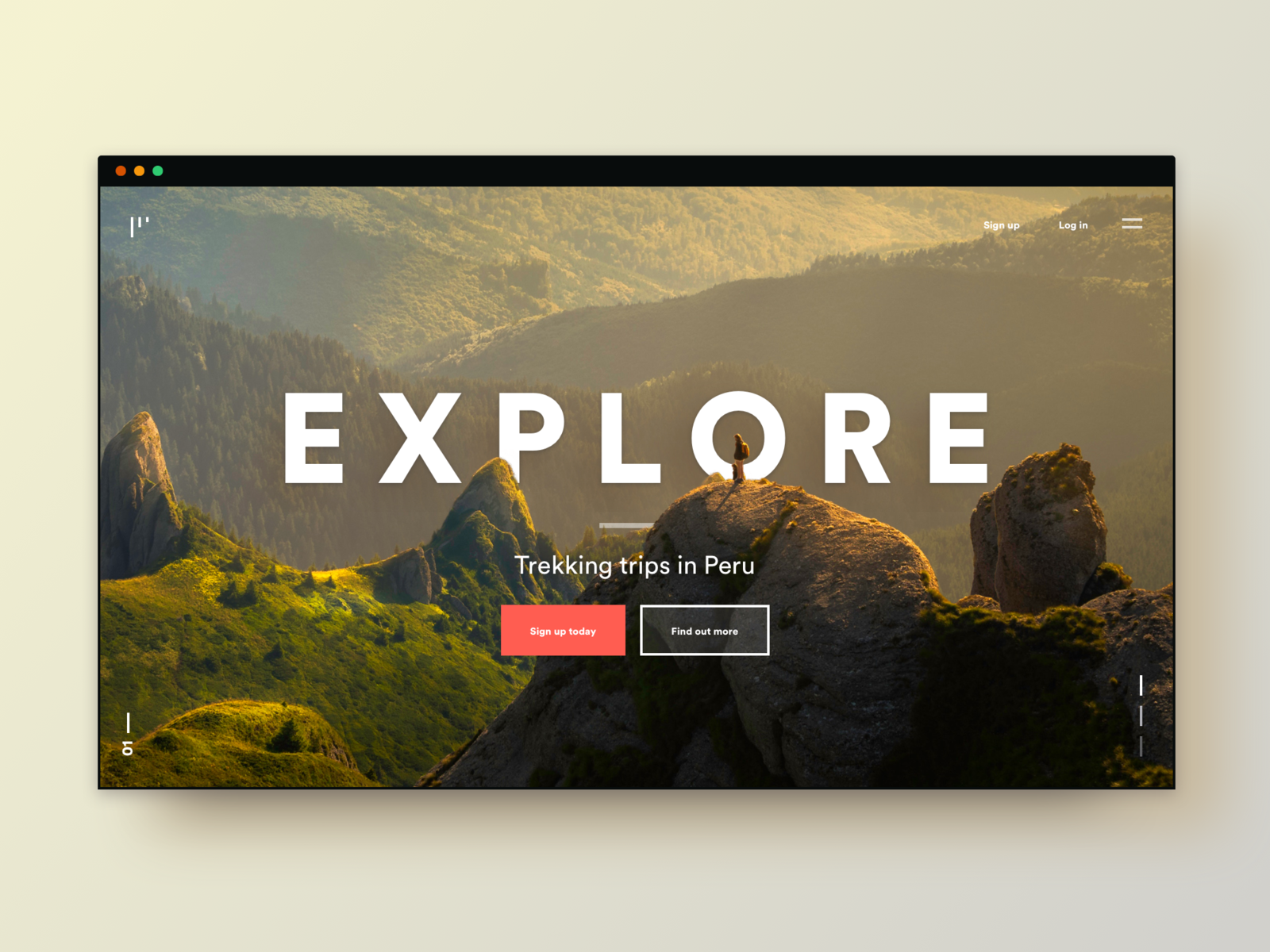 Explore - Trekking Trips In Peru by Samson Vowles🕺 on Dribbble