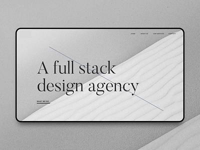 Full stack design agency