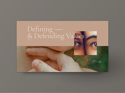 Defining Values brand guideline brand guidelines brand manual style guide web design