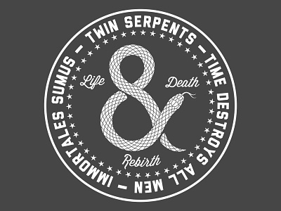 Life & Death & Rebirth ampersand death immortality life ouroboros rebirth
