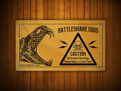 Rattlesnake Eggs Envelope