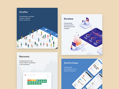 Project Cards app design case studies case study home page illustration landing project card projects shadow ui ux web web app website