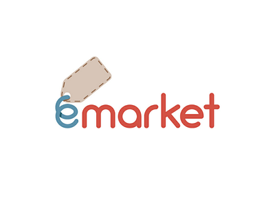 e-market logo - pricetag logo emarket pricetag design