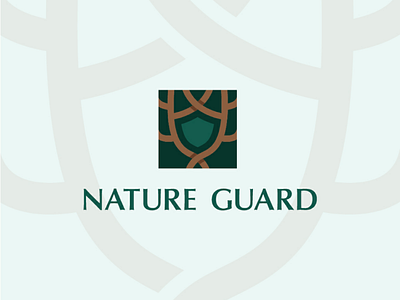 Nature Guard logo tree shield nature guard logo