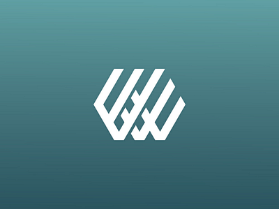 E & W logo monogram design