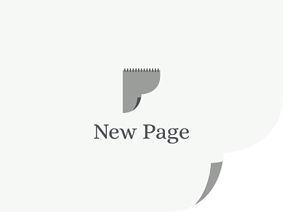 New Page Logo negativespace page simple simple logo